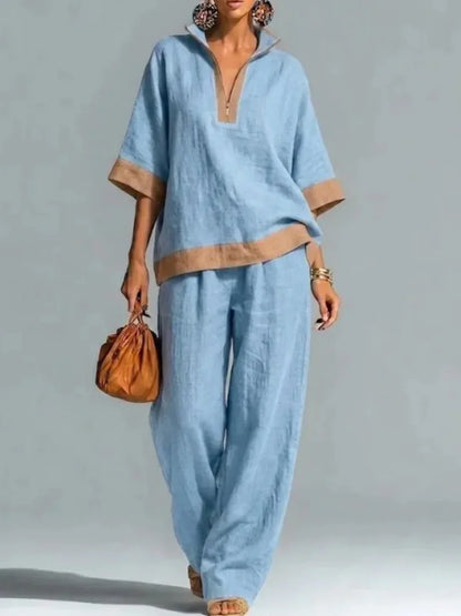 Ginevra | Set Fluido con Collo Alto