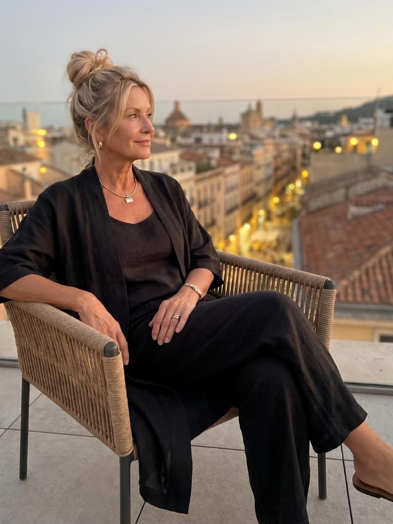 Yael | Set Top e Pantaloni a Tre Pezzi Relaxed