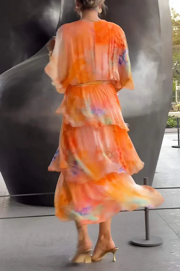Casar – Elegante vestito in chiffon