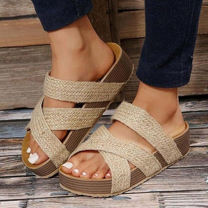 Sandali Eleganza Intrecciata Valérie