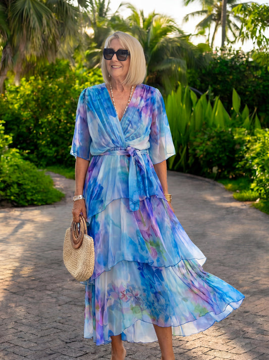 Casar – Elegante vestito in chiffon