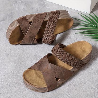 Sandali Eleganza Intrecciata Valérie