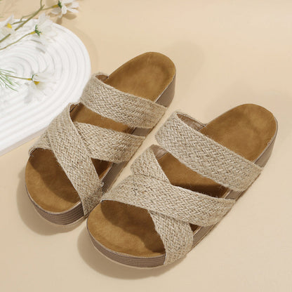 Sandali Eleganza Intrecciata Valérie