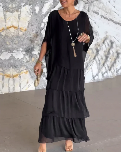 Lara – Elegante vestito lungo e vaporoso