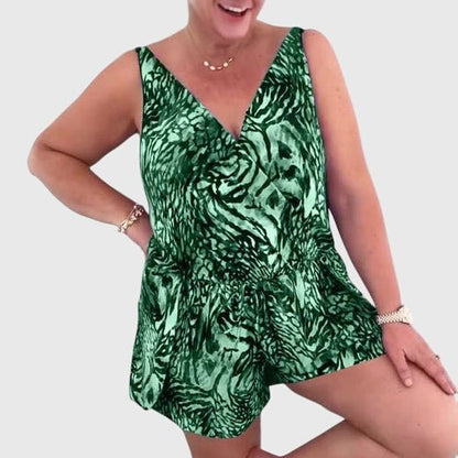 Elena - Costume da Bagno Elegante con Scollatura a V