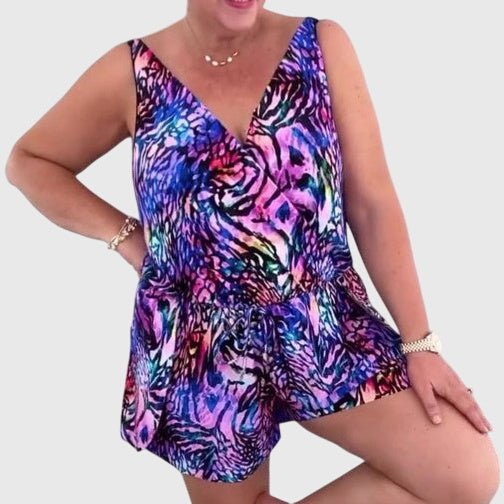 Elena - Costume da Bagno Elegante con Scollatura a V