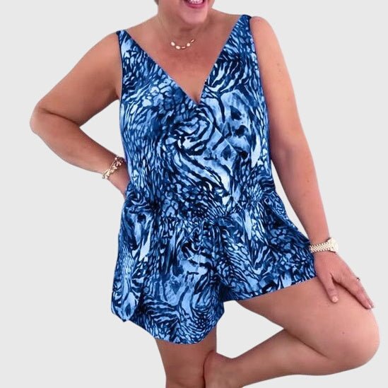 Elena - Costume da Bagno Elegante con Scollatura a V