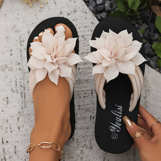 Sandali Eleganti con Fiore Sandrine