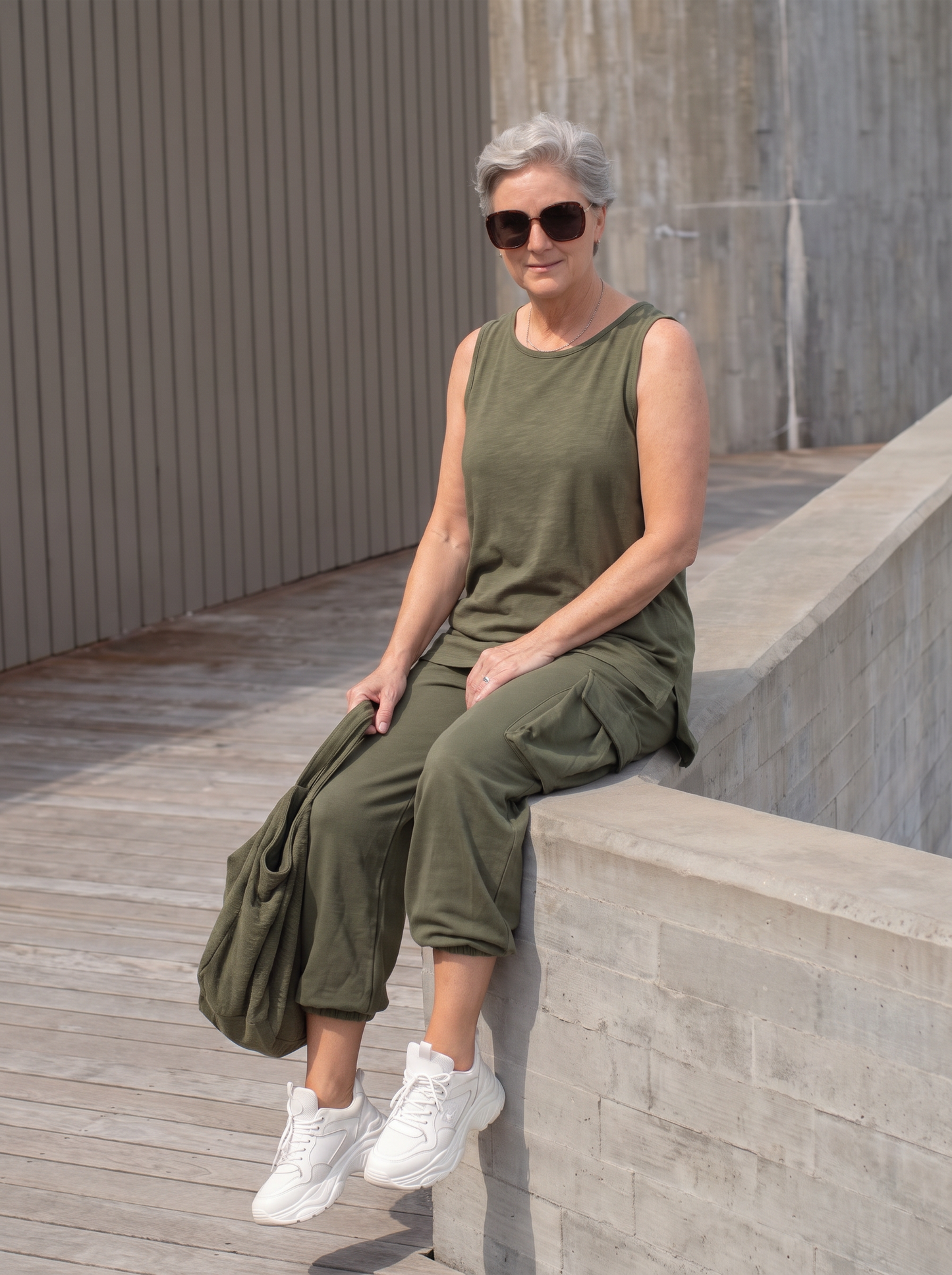 Valentina | Completo Casual Morbido con Tasche