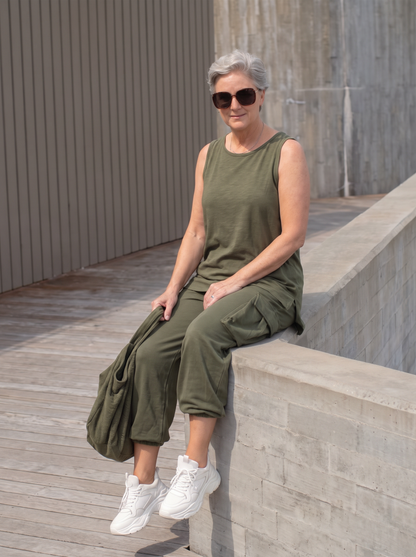 Valentina | Completo Casual Morbido con Tasche