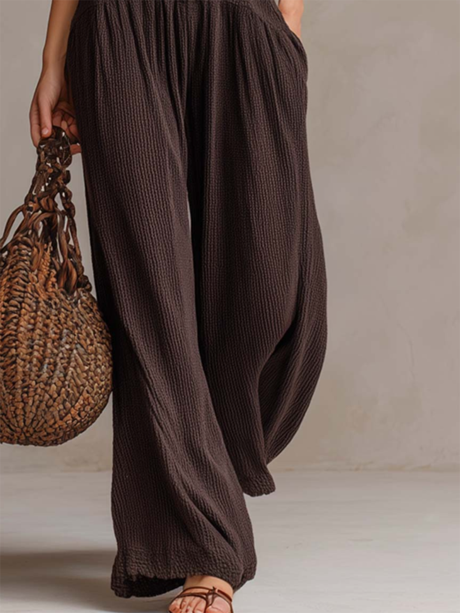 Mirella™ | Maglione elegante e comodo con volant e scollo a V